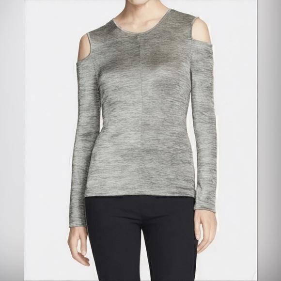 Rag & Bone Blouse Womens Large Cold Shoulder Casual Preppy Lightweight Comfy Top - Picture 1 of 15